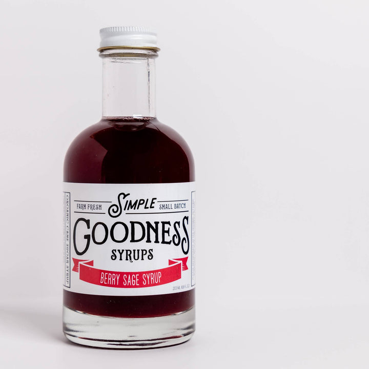 Simple Goodness Syrups: Berry Sage