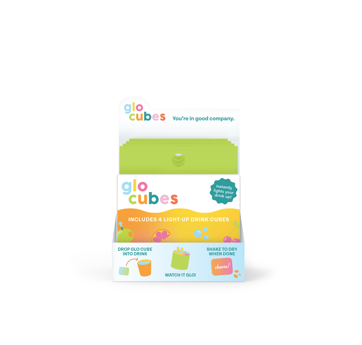 Glo Cubes Multicolored 4-Pack