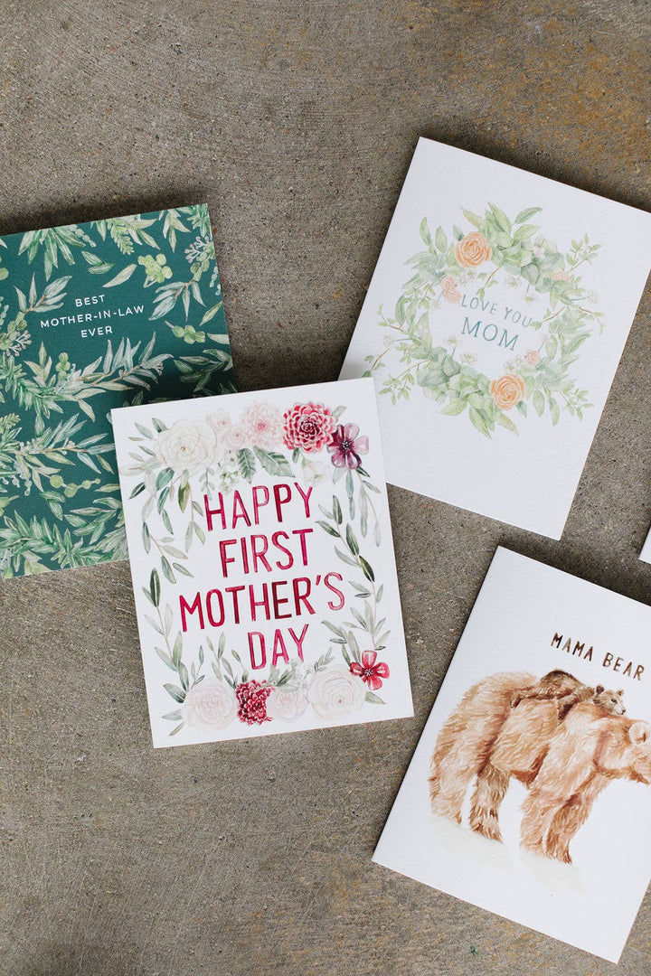 Mama Bear Mother's Day Greeting Card