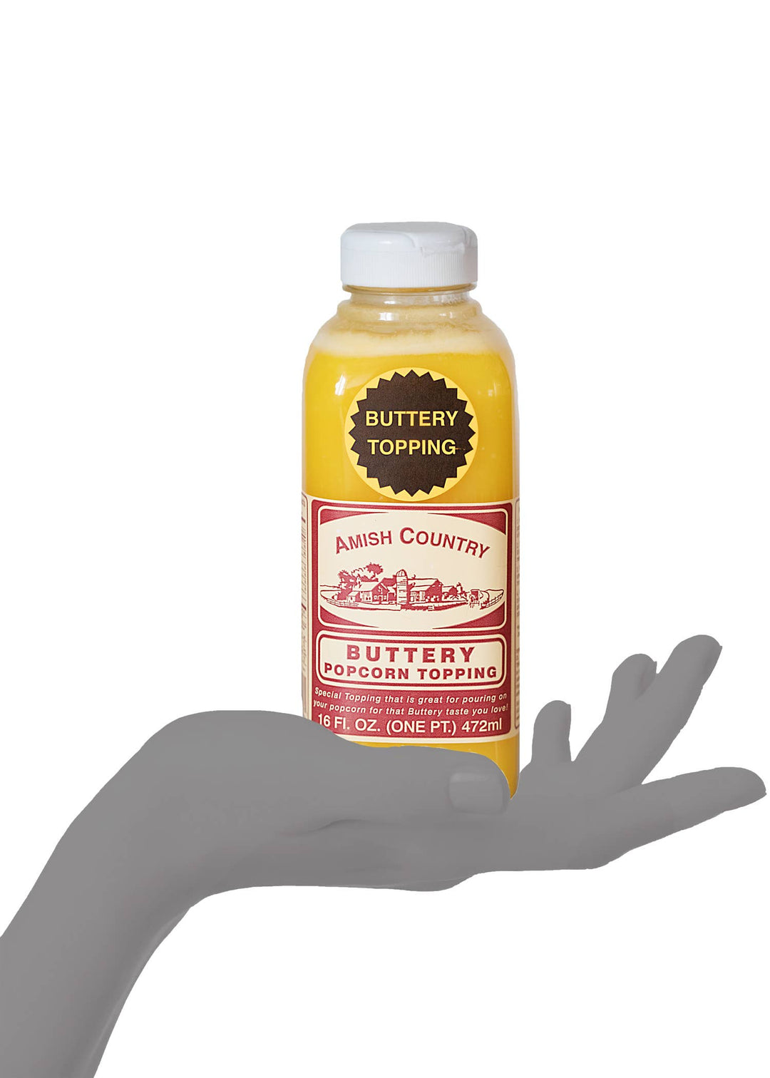 Bottle of Buttery Topping- 16 oz