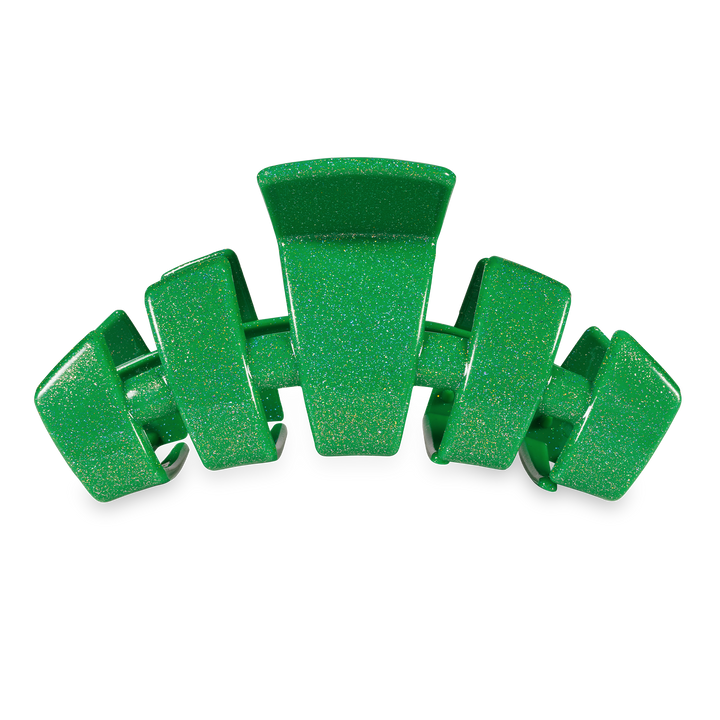 Classic Hair Clip | Large | Shamrock Shimmer