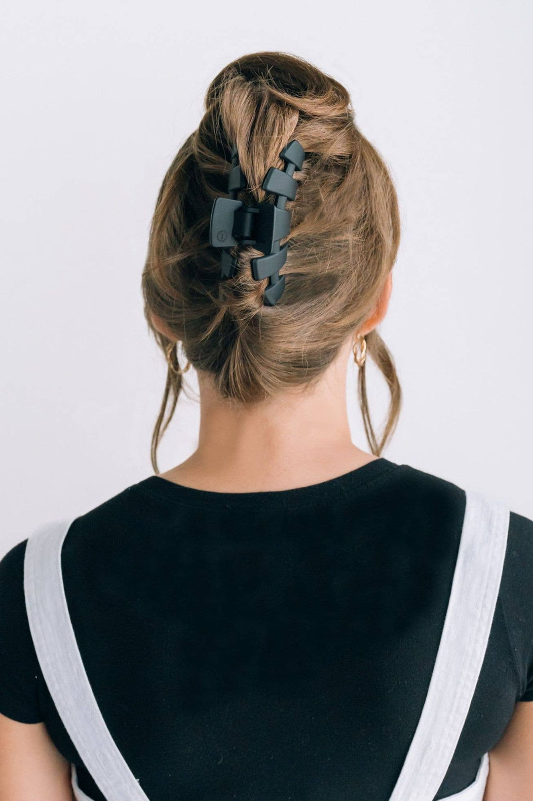 Classic Hair Clip | Large | Midnight Matte - Pine & Moss