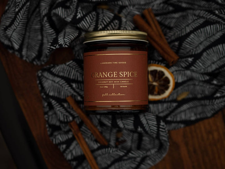 Landmark Candle - Orange Spice