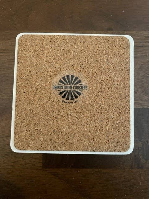 Drinks on Me Coaster: Fat To Strip
