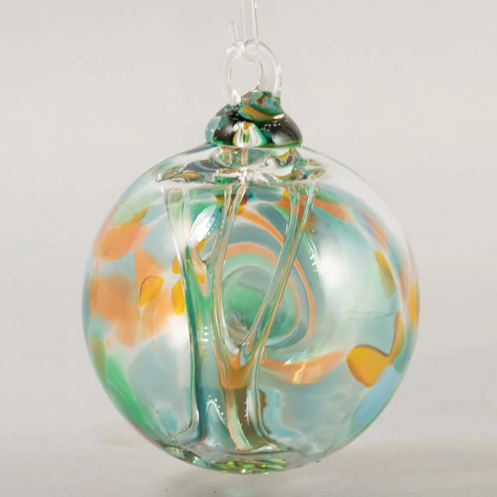 Glass Eye Studio-  Winter Sunset Ornament