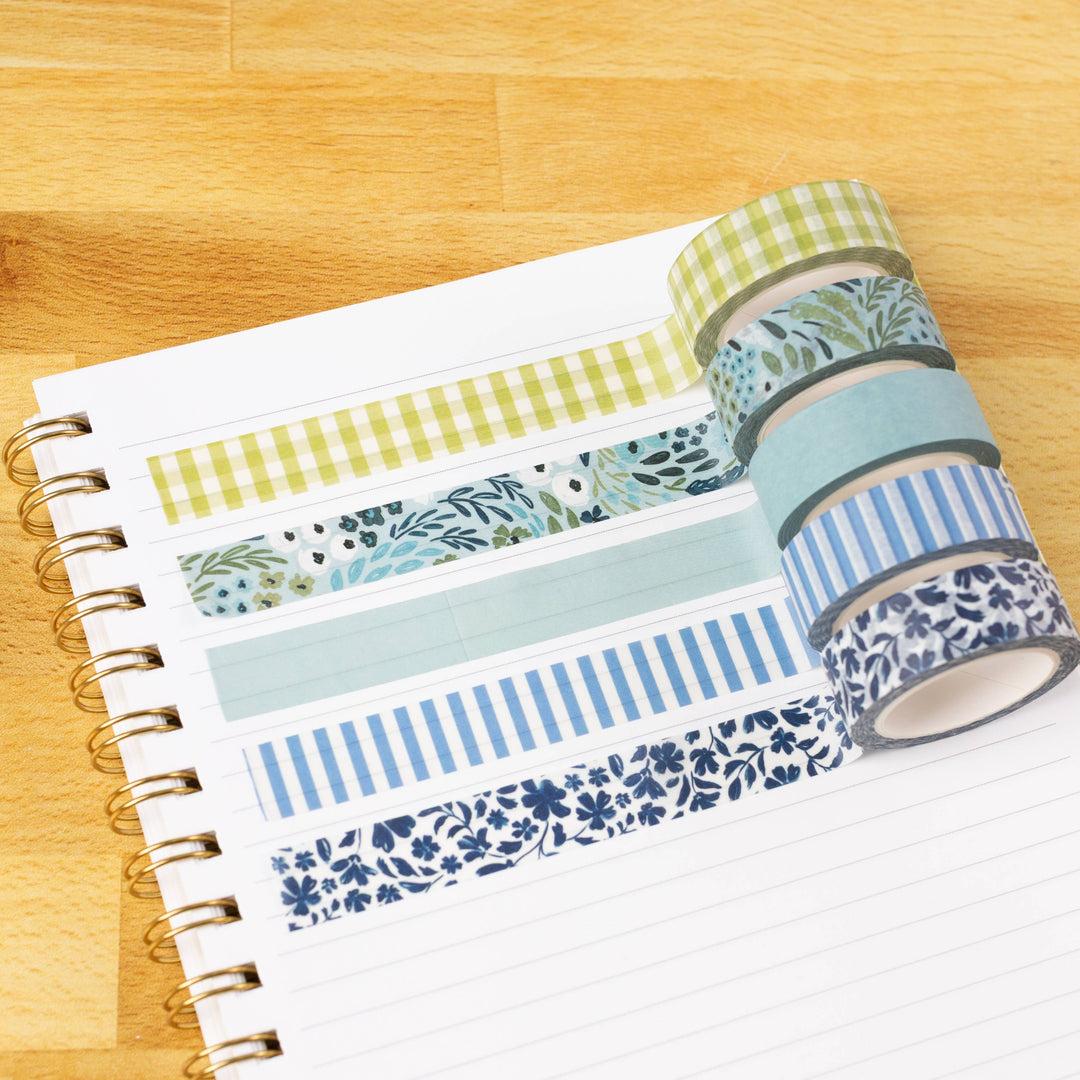 Porcelain Floral Washi Tape