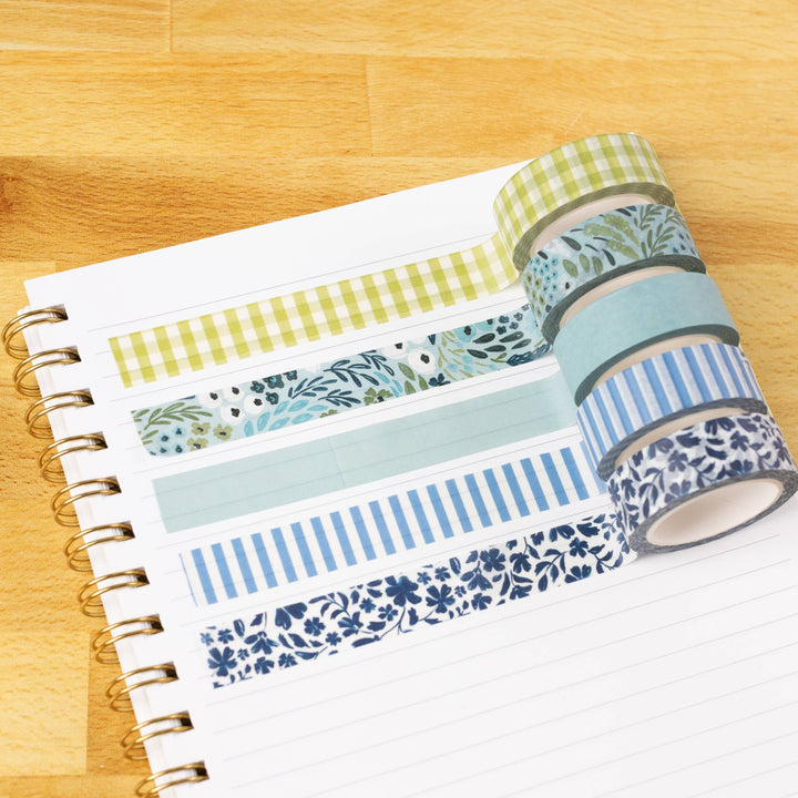 Porcelain Floral Washi Tape