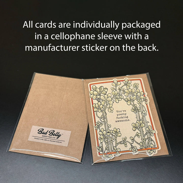 In Dog Years You're Dead - Funny Vintage Style Birthday Card - Pine & Moss