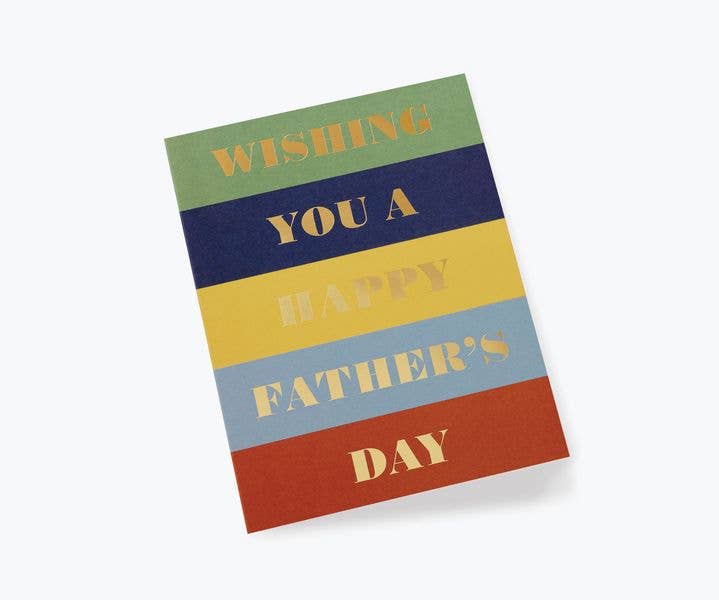 Rifle Paper Co.-Color Block Father's Day Card