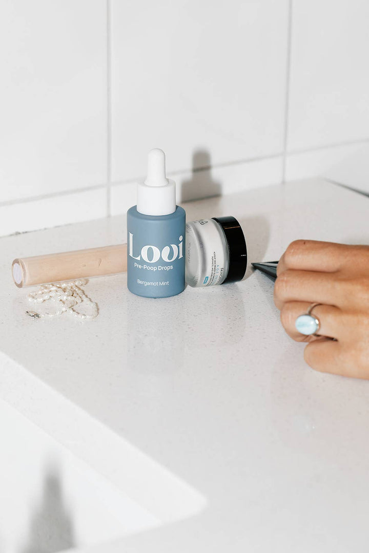 Loui Pre-Poop Toilet Drops — Bergamot Peppermint