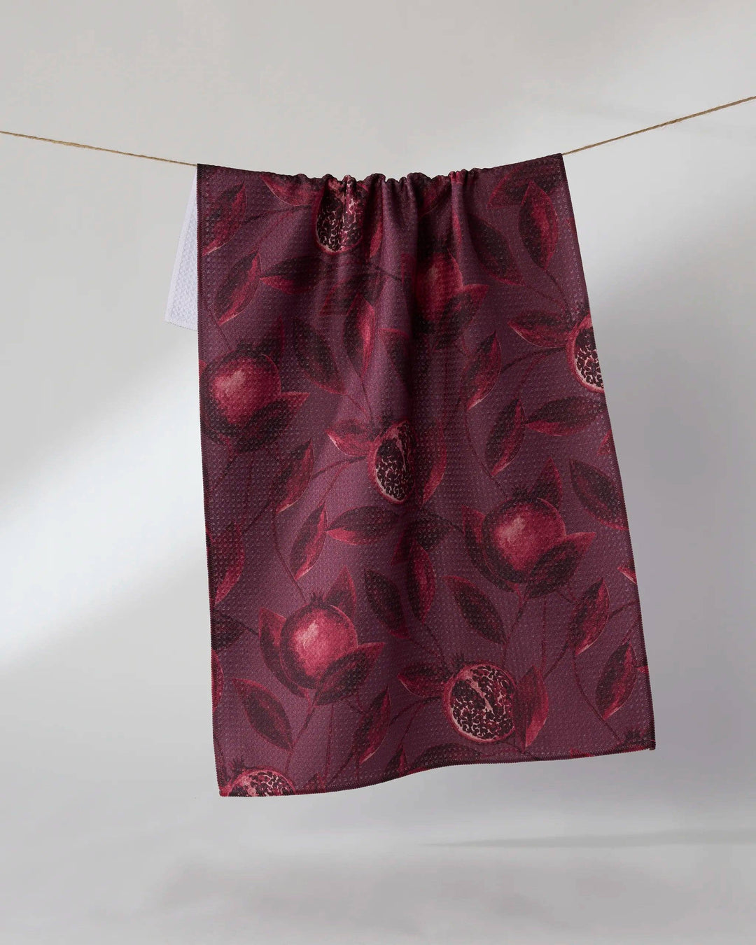 Rich Garnet Tea Towel