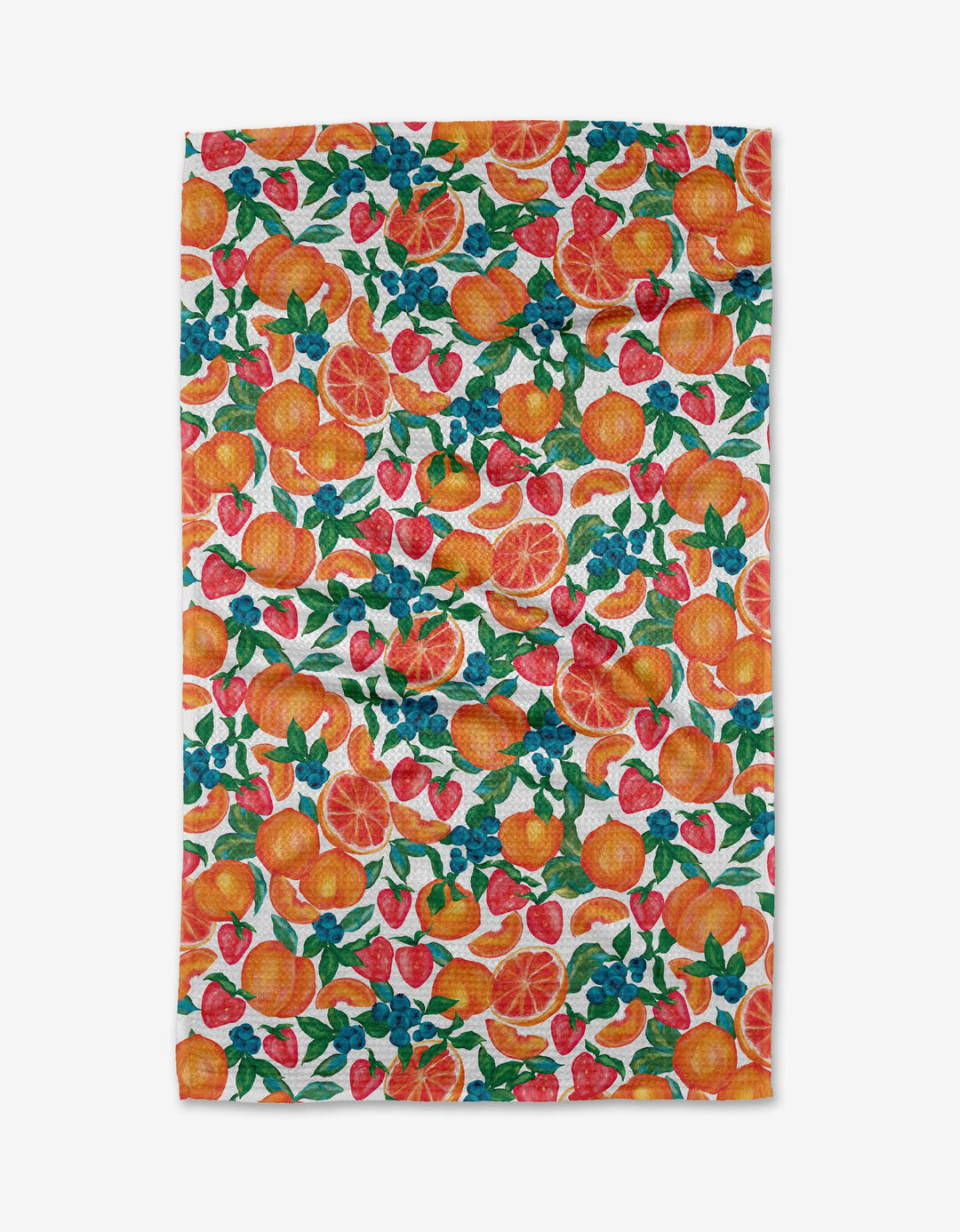 Geometry: Zesty Life Tea Towel - Pine & Moss