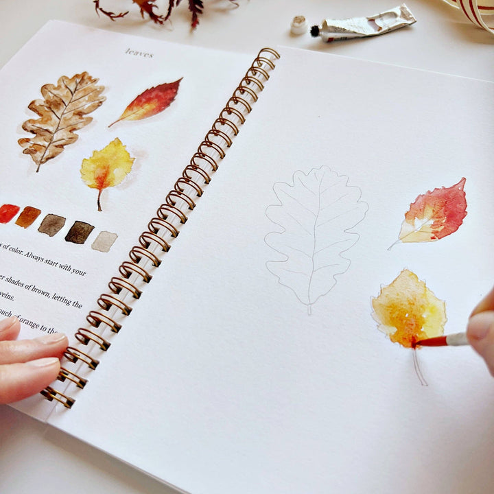 Autumn Watercolor Book - Pine & Moss