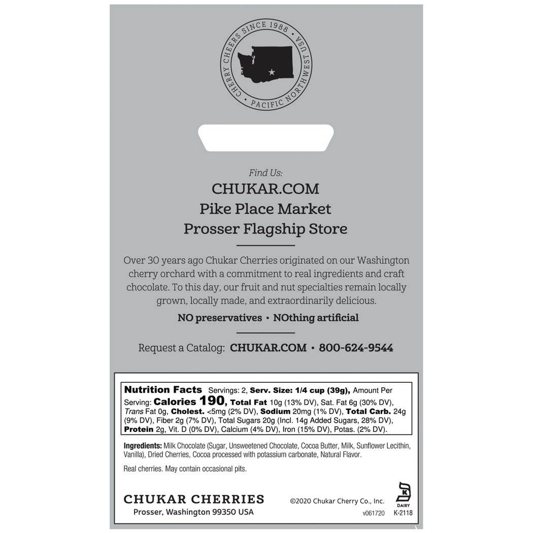 Chukar Cherries Truffle Cherries - Milk Chocolate 2.75 oz.