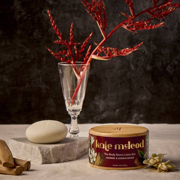 Kate McCleod Jasmine &amp; Sandalwood | Deep Moisturizing Lotion Bar