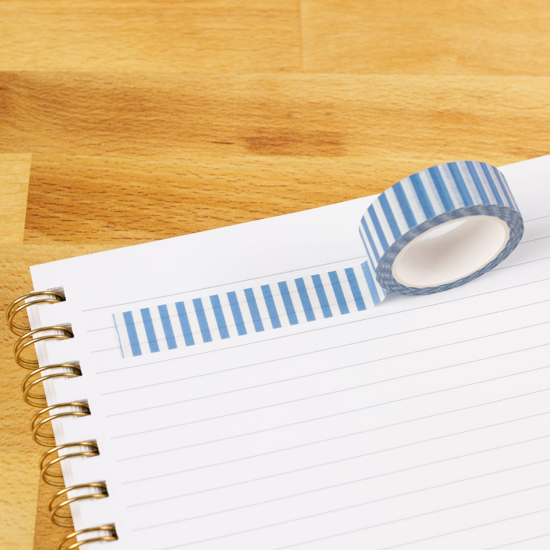 Blue Stripes Washi Tape