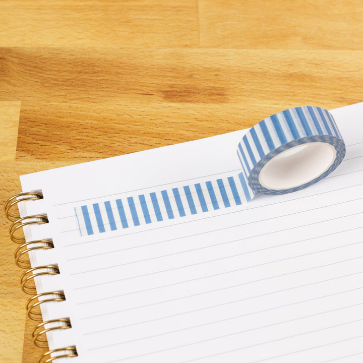 Blue Stripes Washi Tape