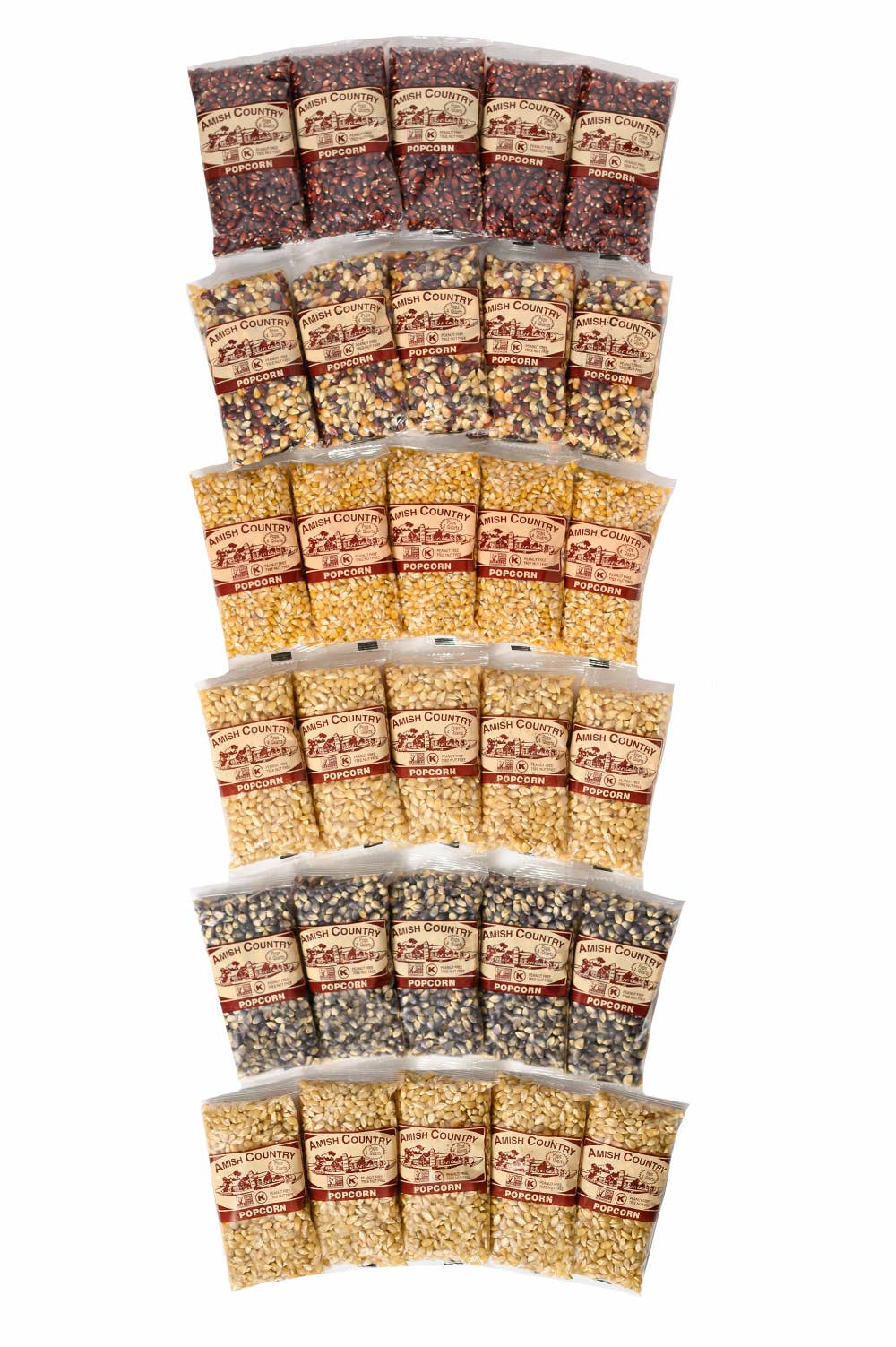 Amish Country Popcorn Samplers - Pine & Moss