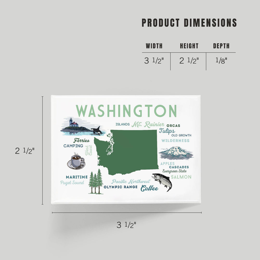 MAGNET Washington, Typography &amp; Icons: Magnet - Pine &amp; Moss