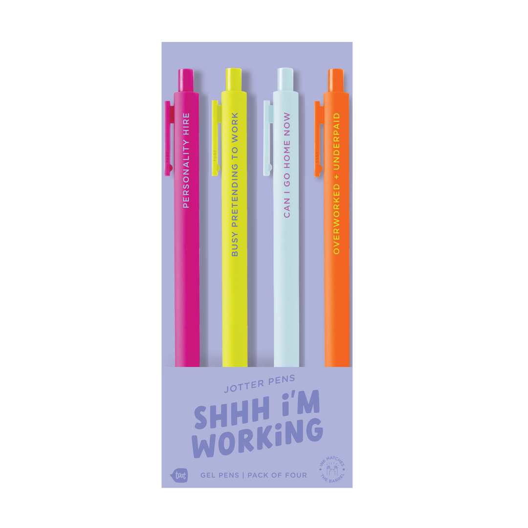 Jotter Set 4 Pack - Shh I&