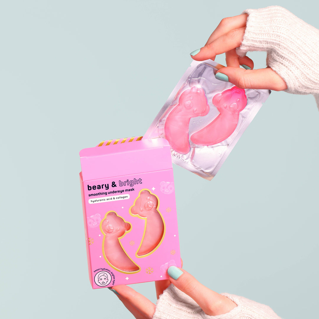 Christmas Holiday Beary & Bright Smoothing Undereye Masks