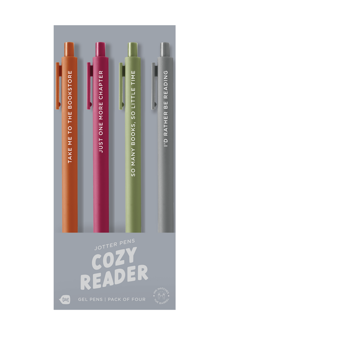 Jotter Set 4 Pack- Cozy Reader
