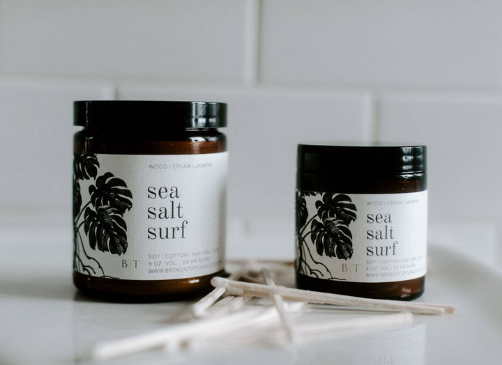 Sea Salt Surf Natural Soy Candle 4 oz