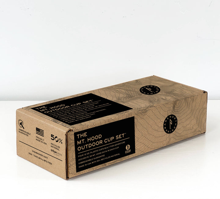 The Mt. Rainier Outdoor Cup Set