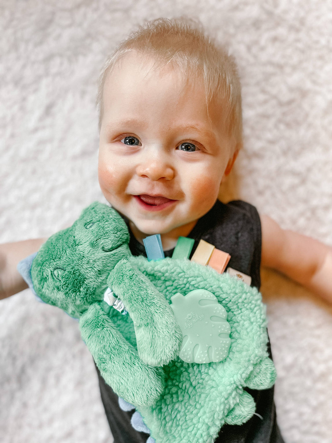 Itzy Friends Lovey™ Plush: James the Dino