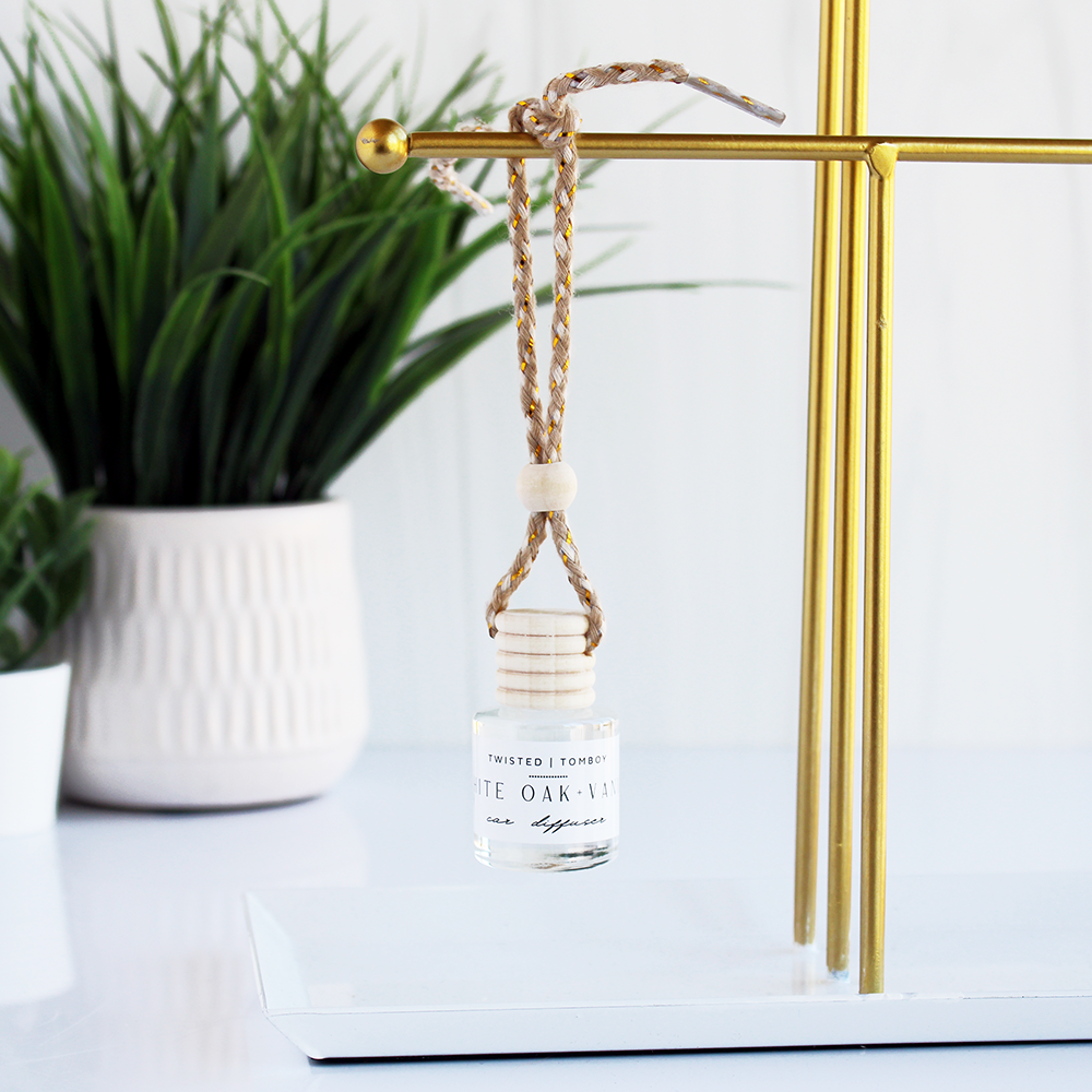 Twisted Tomboy Car Diffusers- 4 Scents To Choose From - Pine & Moss