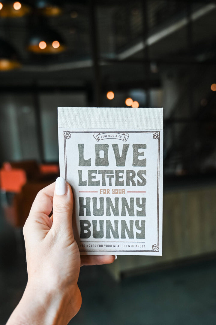 150 Love Letters for Your Hunny Bunny - Pine & Moss