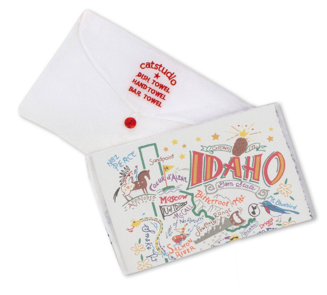 Catstudio- Idaho Dish Towel - Pine & Moss