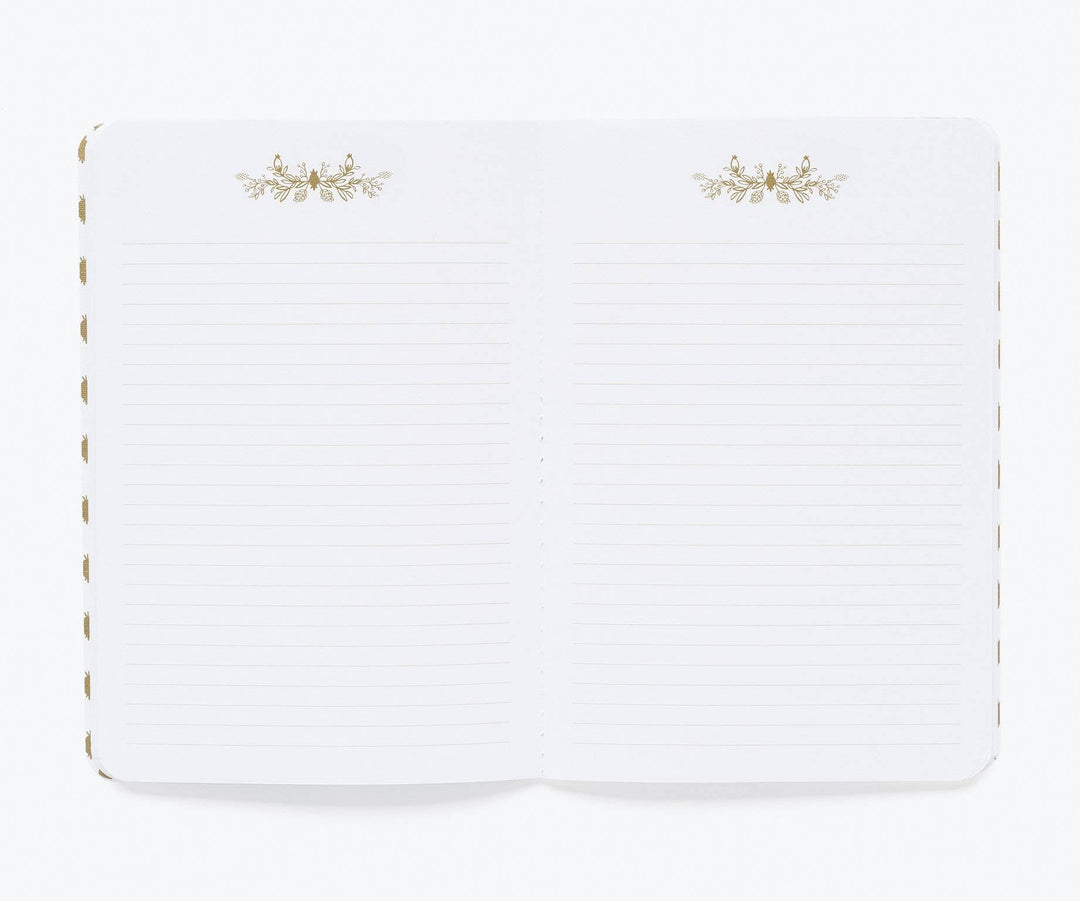 Rifle Paper Co.-Set of 3 Marguerite Stitched Notebooks