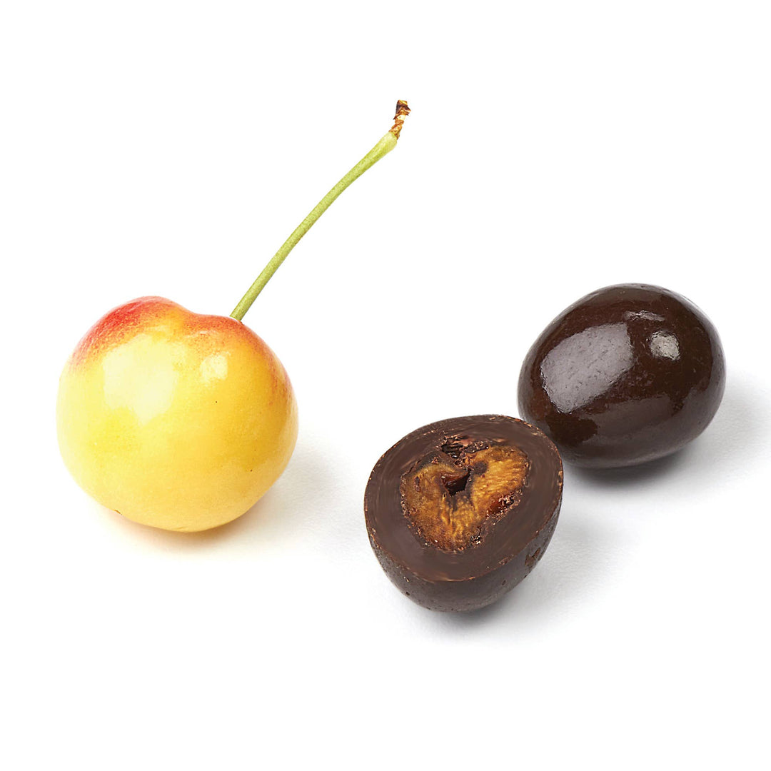 Chukar Cherries- Organic Chocolate Rainiers  Ultra Dark Chocolate 6.75 oz