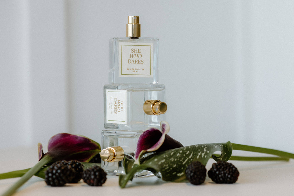 "She Who Dares" Eau de Toilette | Perfume | WOOD Cap - Pine & Moss