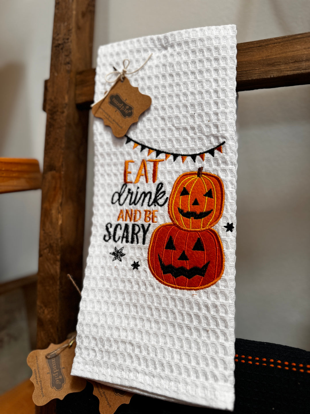 Halloween Waffle Towels