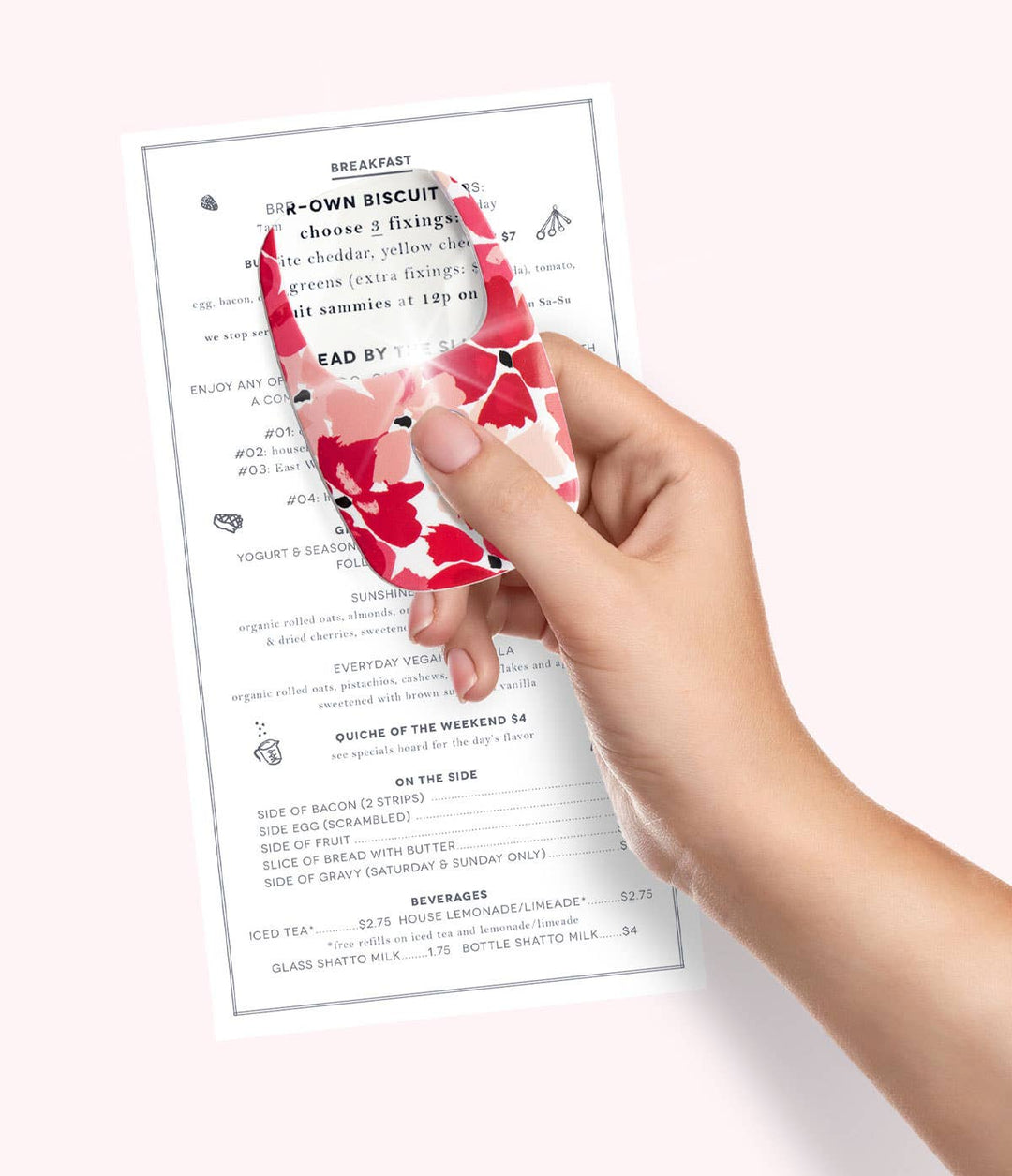 Optical LED Pocket Magnifier