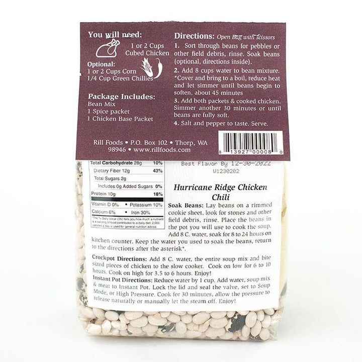 Large Hurricane Ridge Chicken Chili Soup Mix - Pine & Moss