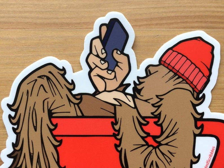 Yeti Latte | Bigfoot Coffee Sticker | Waterproof Vinyl Decal