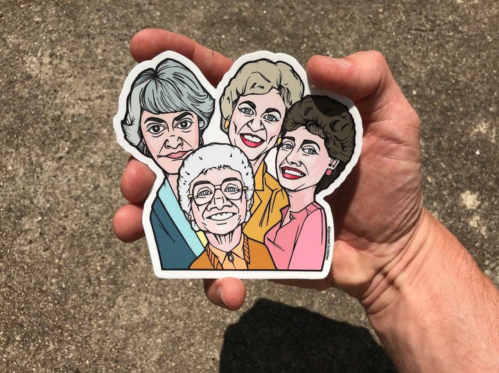 Golden Girls Sticker | Waterproof Vinyl Decal