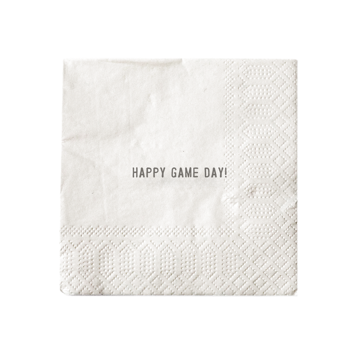Game Day Edition Cocktail Napkins: Three Styles To Choose From