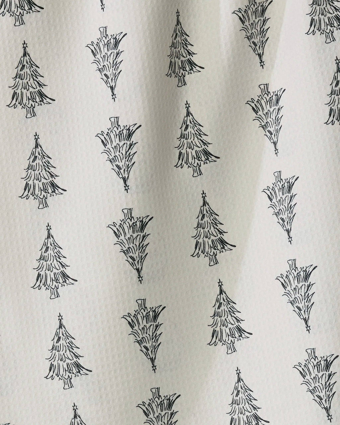 Geometry Evergreen Sketches Luxe Kitchen Towel - Holiday 2026