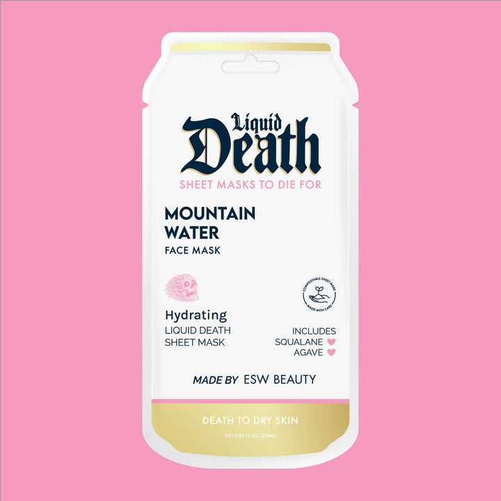 Mountain Water Hydrating Face Mask- Single Use