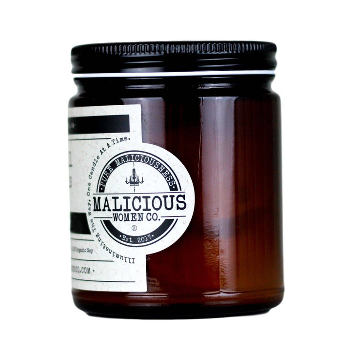 Malicious Candle Co.- Sorry I Was Busy the Day You Moved Scent: Vanilla Crumb Cake
