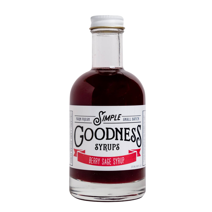 Simple Goodness Syrups: Berry Sage