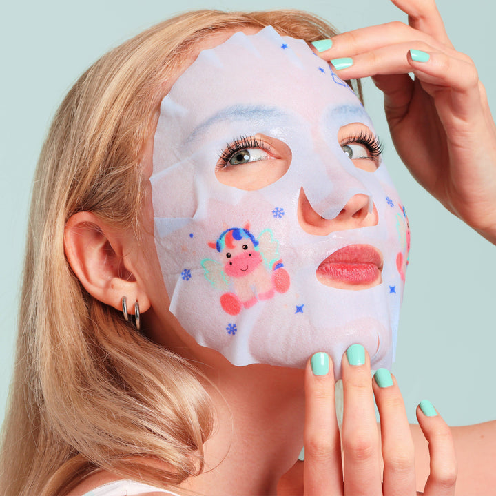 Winter Wonder Animal Facial Mask- Sold Individually