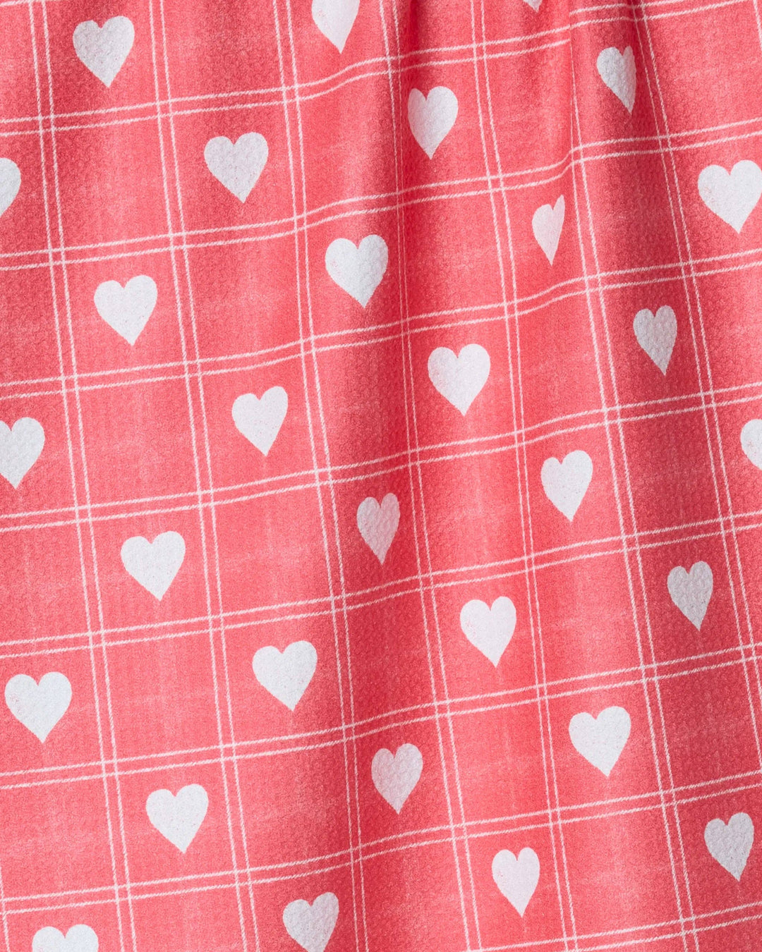 Geometry: Kind Spirit Red Tea Towel