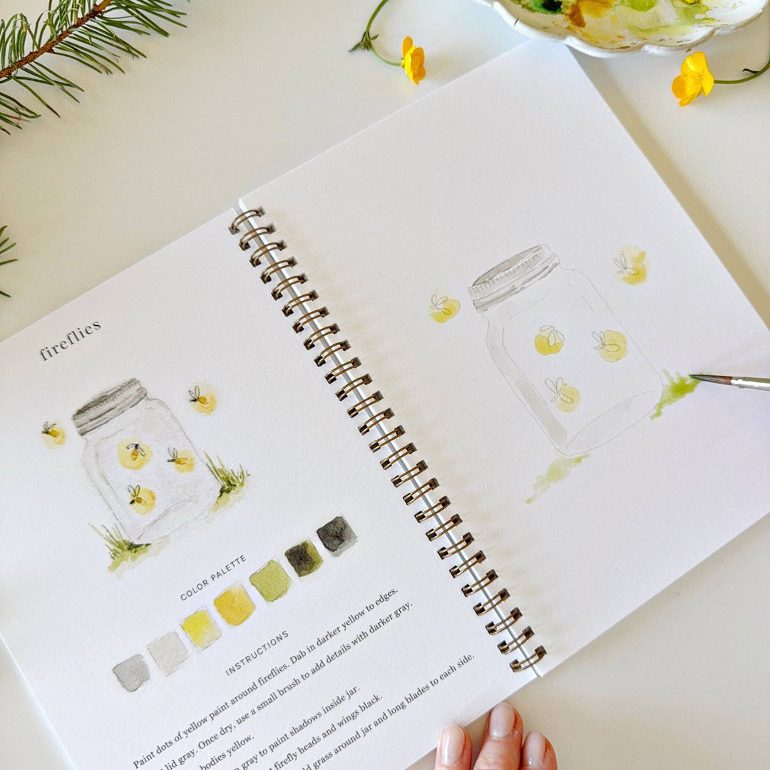 Emily Lex Studios: Camping Watercolor Workbook