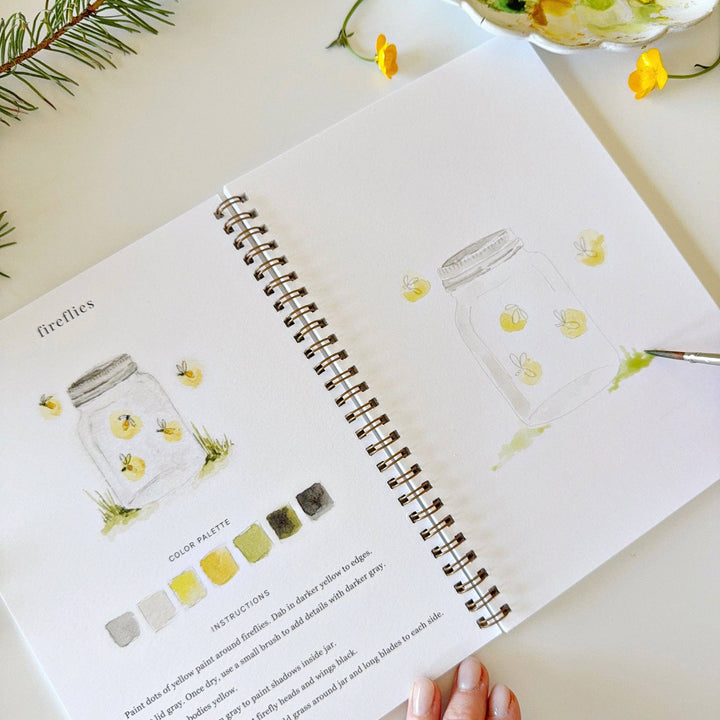Emily Lex Studios: Camping Watercolor Workbook