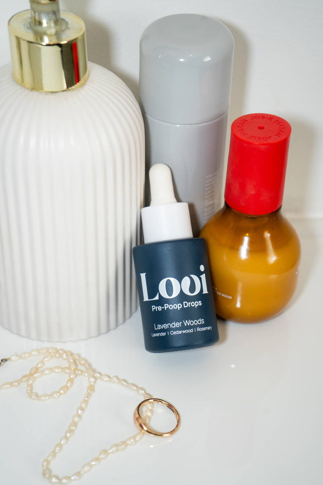 Loui Pre-Poop Toilet Drops — Lavender Cedarwood Rosemary